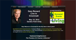 Desktop Screenshot of garyrenard.namasteevents.org